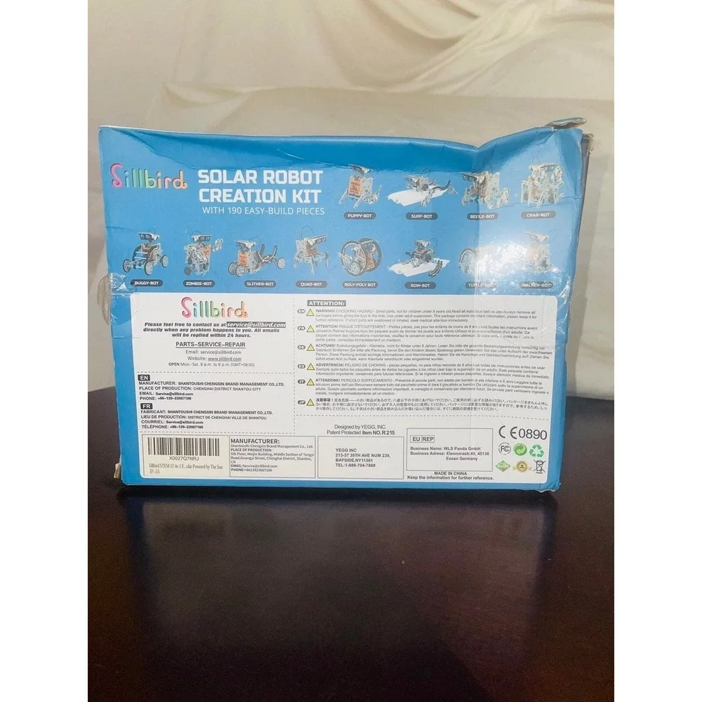 Stem Learning Sillbird Solar Robot Creation Kit